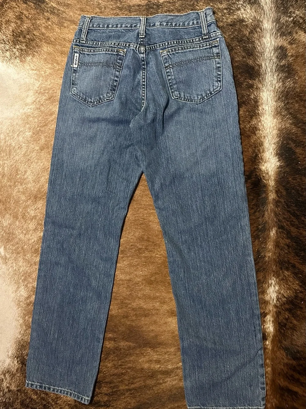Cinch Black Label Men's Blue Bootcut Jeans